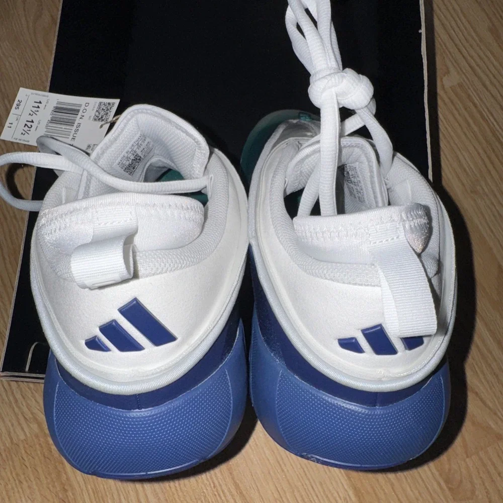 Adidas Men's Teal White Blue D.O.N. Issue 7 Basketball JR9502 Size 11.5 NO BOX